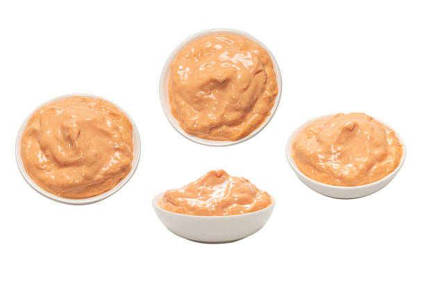 istock Sauce in a bowl isolated on white. 2230121463