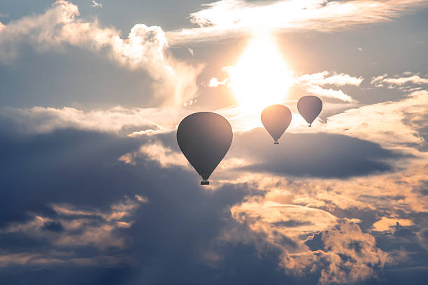 istock Balloons soar above clouds at sunset in Turkey's stunning sky 2230121824