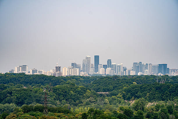 istock View of Toronto Midtown from Don Valley. 2230122280