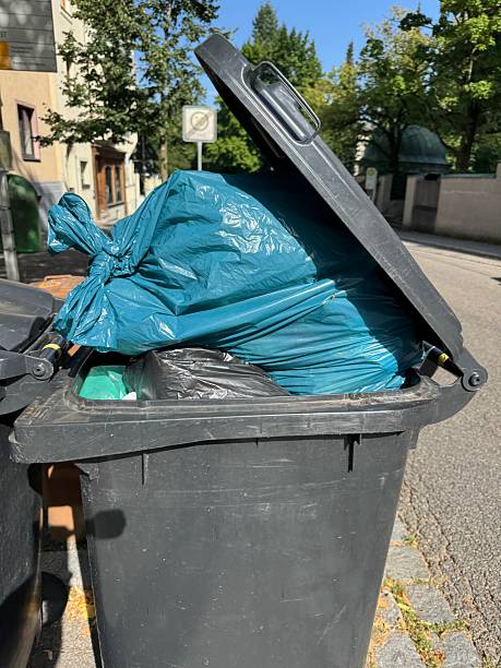 istock A municipal Urban Garbage Bin equipped with a Plastic Bag for waste collection and disposal 2230135818