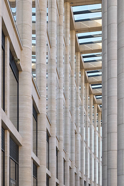 istock Contemporary Modern Architectural Design Featuring Elegant Columns and Beautiful Skylights 2230139969