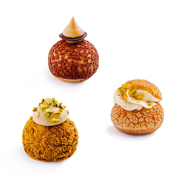 istock Tempting pastries artfully arranged on a clean white backdrop 2230142390