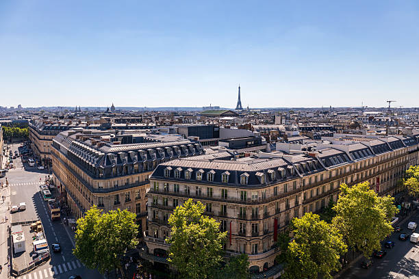 istock Paris Cityscape (view from the Opera quarter) - Paris, France 2230142702