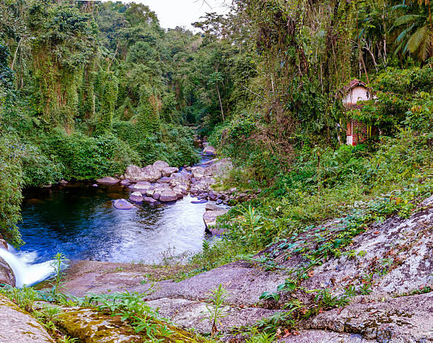 Poço da Usina -  Waterfall near the historic center of Paraty - RJ