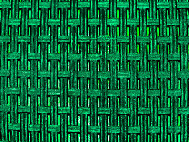 straw mat rug circle twisted uniform background