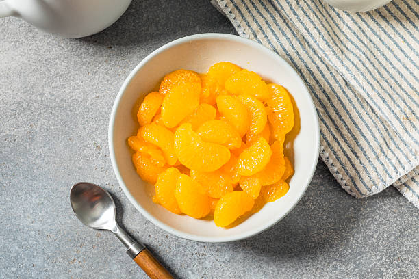 istock Healthy Organic Canned Mandarin Oranges 2230161235