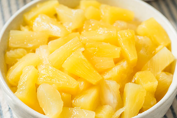 istock Organic Canned Pineapple Tidbit Chunks 2230161270