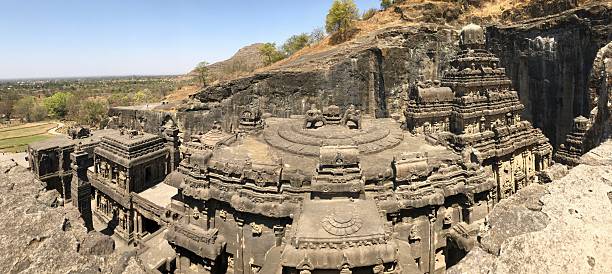 istock Ellora Caves Kailasa Temple Aurangabad Panoramic 2230162224