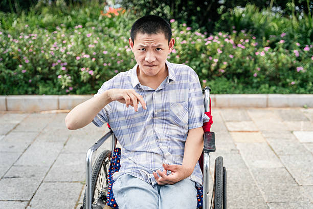 istock Asian cerebral palsy patients use sign language to communicate 2230163277