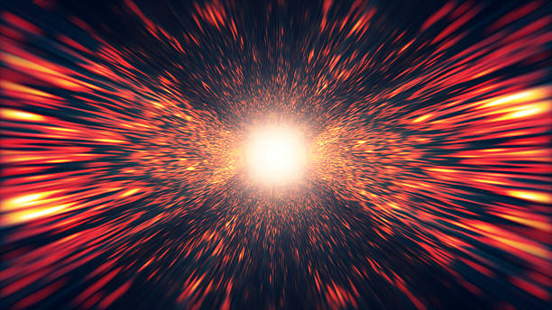 istock Lines abstract liquid geometric lava psychedelic motion background. 2230166572