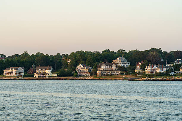 istock Small Coastal Town on Block Island 2230167615