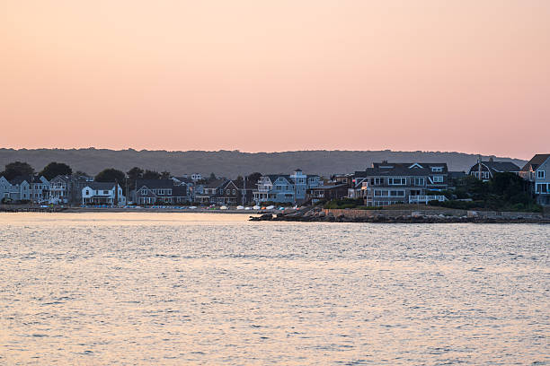 istock Small Coastal Town on Block Island 2230167629