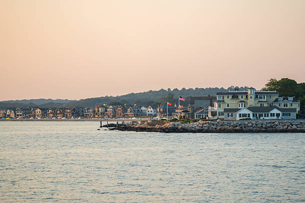 istock Small Coastal Town on Block Island 2230167630