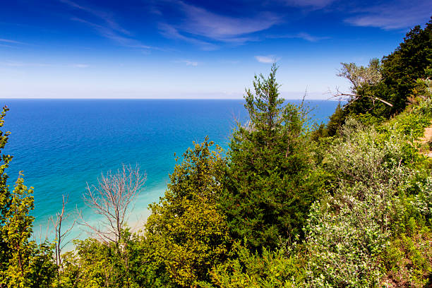 istock Scenic Lookout in Summer, Arcadia, Michigan 2230173267