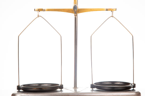 istock old pan scales. load balance and weight measurement 2230176873