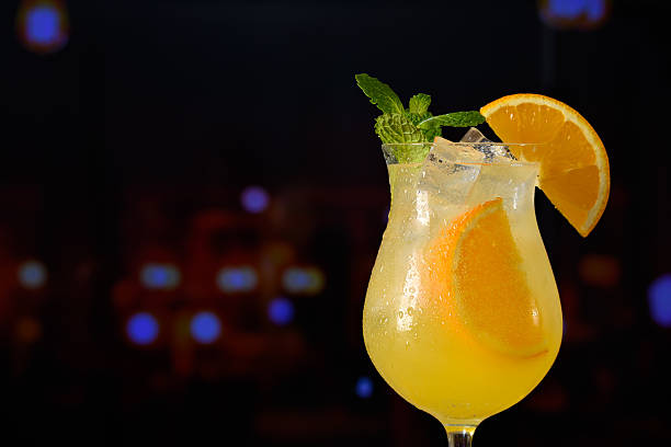 istock Refreshing orange cocktail with mint and ice 2230181433