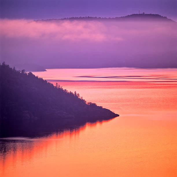 Saanich Peninsula on Vancouver Island, British Columbia