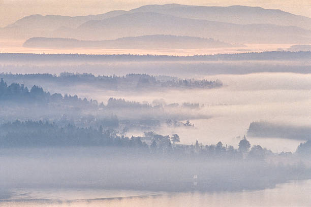 Saanich Peninsula on Vancouver Island, British Columbia
