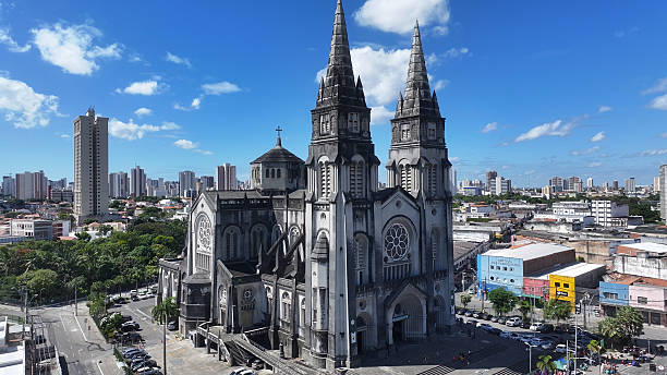 istock Catholic Temple At Fortaleza In Ceara Brazil. 2230186479