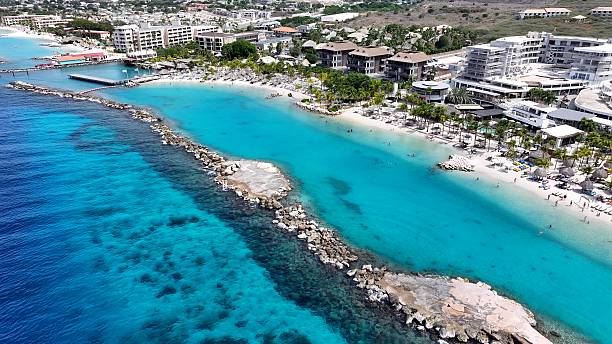 istock Mambo Beach At Willemstad In Netherlands Curacao. 2230193430