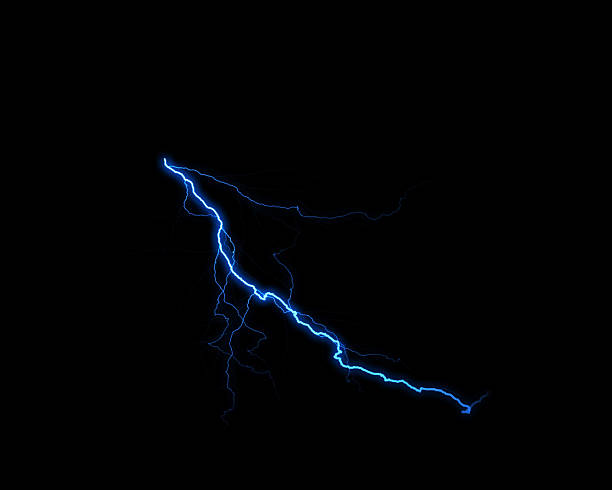 istock A powerful blue lightning bolt illuminates the darkness, showcasing an isolated, vibrant discharge of electrical energy with intense glow. 2230193526