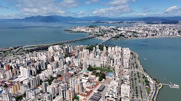 istock Florianopolis Skyline At Florianopolis In Santa Catarina Brazil. 2230195779