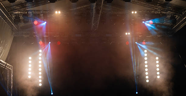 istock Professional stage lights on the concert 2230196016