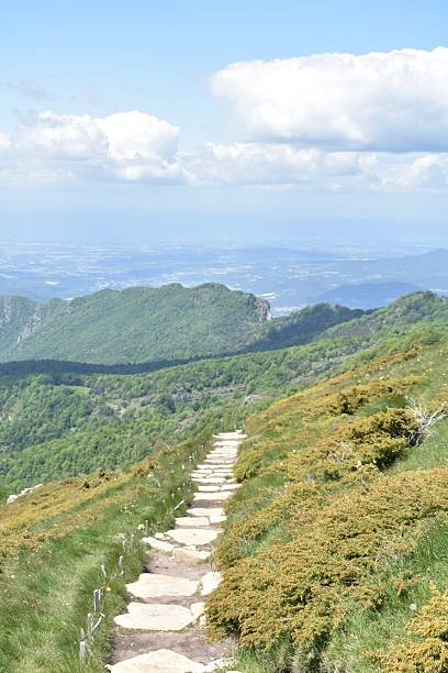 istock High-Altitude Landscape with a Trail and Expansive Views 2230201565