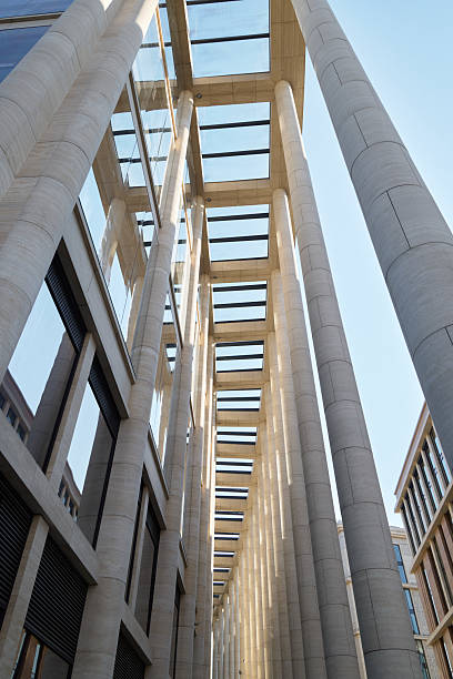 istock Modern Architectural Design Featuring Impressive Tall Columns and Stunning Skylights 2230206108