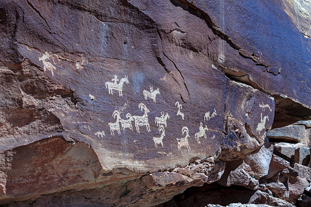 istock Petroglyphs in Arches National Park, UT 2230208085