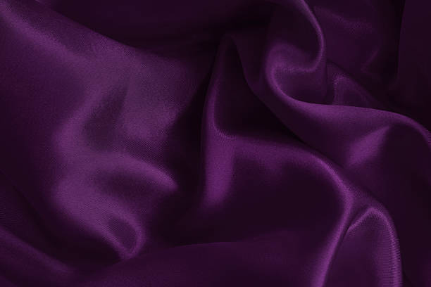 istock Purple fabric cloth texture for background and design art work, beautiful crumpled pattern of silk or linen. 2230209054