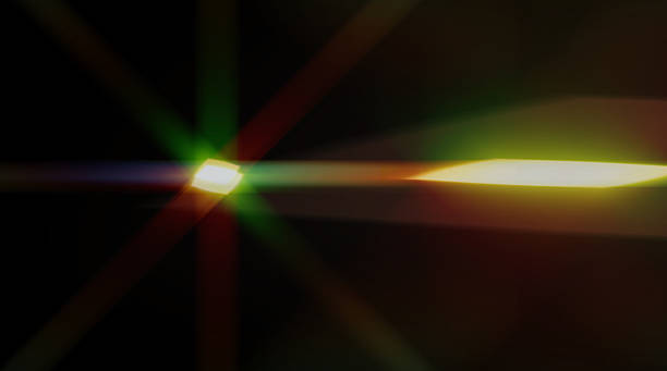 istock Romantic Vintage Cinematic Prism Light Leak and Vibrant  Rainbow Lens Flare Overlay. 2230220942