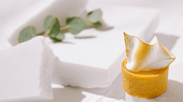 istock Delicate dessert showcasing creamy texture and minimalist presentation 2230224361