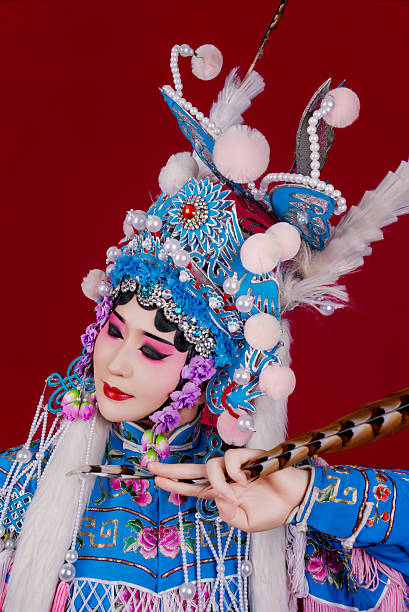 istock A young actress is performing Beijing opera 2230228330