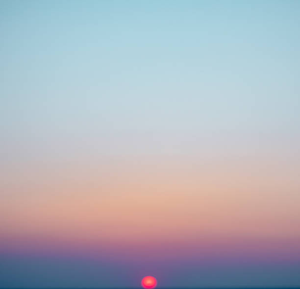istock Golden Hour Sky at Sunset with Vibrant Gradients 2230231063