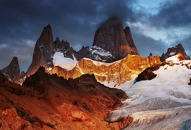 Mount Fitz Roy at sunrise, Patagonia, Argentina