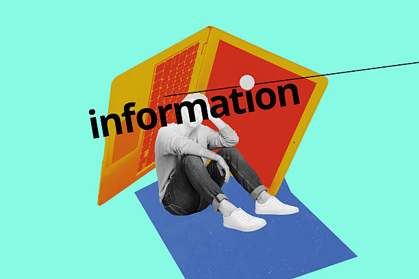 istock 3D photo collage trend sketch template artwork of young man sit down open laptop information data hacking privacy remote security safety 2230241797