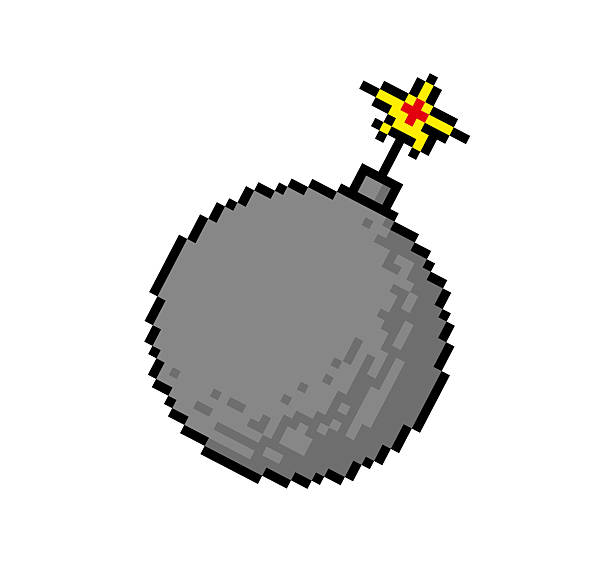 Bomb pixel style