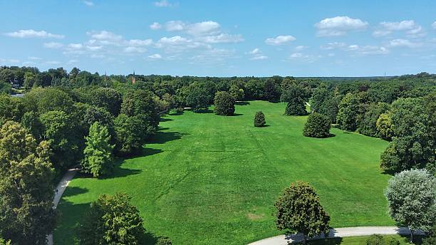 istock View of the park's green areas. 2230257792