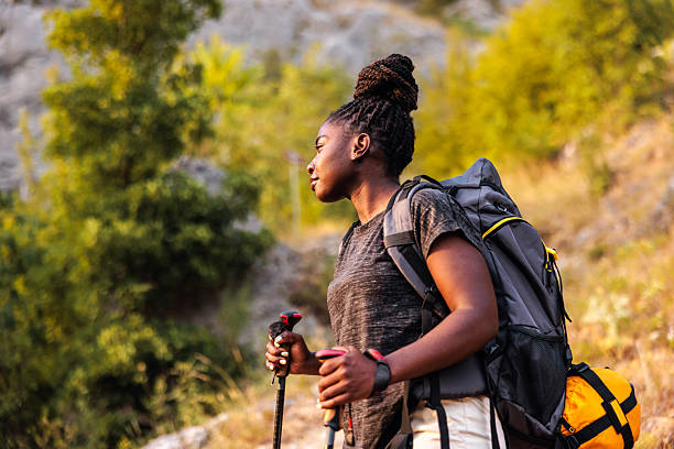 istock Mountain Journey of a Solo Female Explorer 2230281776