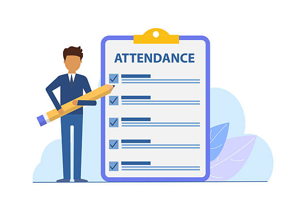6,800+ Attendance Stock Illustrations, Royalty-Free Vector Graphics ...