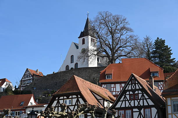 istock Bergkirche in Zwingenberg, Bergstrasse, Germany 2230297640
