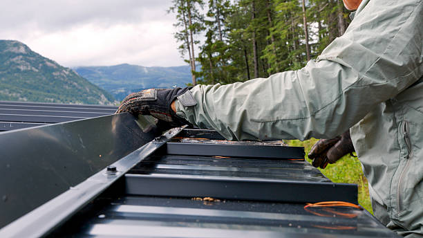 istock Cropped view of man cleaning home gutters 2230306670