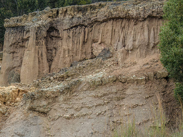 istock Gully erosion at the base of a hill 2230307510