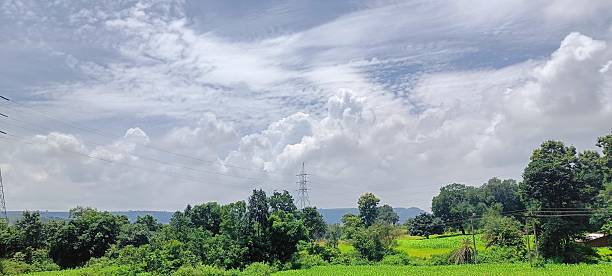 istock landscape view of mountain and field under sky 2230314913