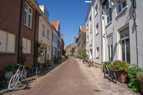 istock Quiet street in Haarlem 2230316123