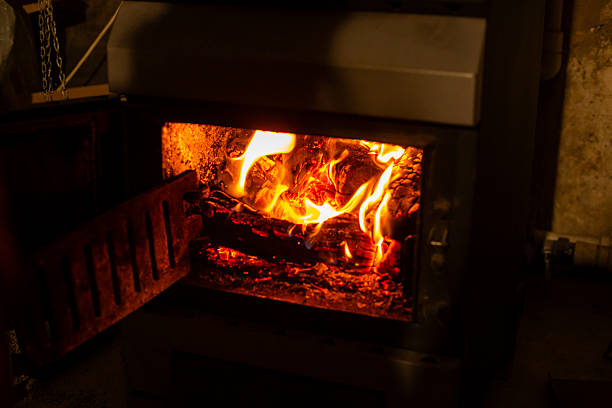 Flames Inside the Boiler