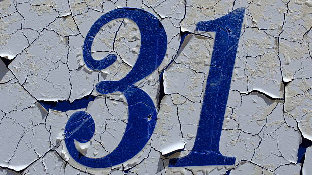 istock House number plate 31 close-up 2230325215