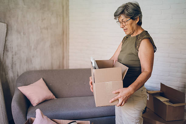 istock A woman moving into a new home 2230326745