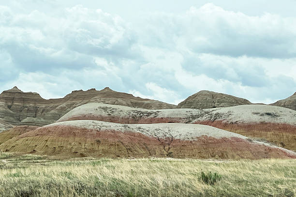 Badlands national park rolling hills